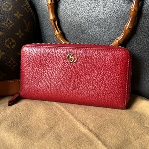 Gucci GG Marmont Zip Around Wallet